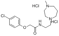 2-(4-Chlorophenoxy)-N-(2-(hexahydro-4-methyl-1H-1,4-diazepin-1-yl)ethy l)acetamide 2HCl