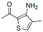 Ethanone, 1-(3-amino-4-methyl-2-thienyl)- (9CI) Structural