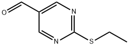 2-ETHYLSULFANYL-PYRIMIDINE-5-CARBALDEHYDE Structural