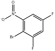 2-BROMO-3,5-DIFLUORONITROBENZENE Structural