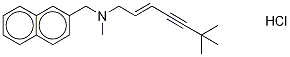 N-[(2E)-6,6-DiMethyl-2-hepten-4-yn-1-yl]-N-Methyl-2-naphthaleneMethanaMine Hydrochloride Structural