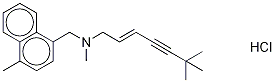 N-[(2E)-6,6-DiMethyl-2-hepten-4-yn-1-yl]-N,4-diMethyl-1-naphthaleneMethanaMine Hydrochloride Structural