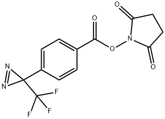 4-[3-(Trifluoromethyl)diazirin-3-yl]benzoic Acid N-Hydroxysuccinimide Ester Structural