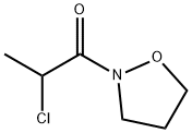 Isoxazolidine, 2-(2-chloro-1-oxopropyl)- (9CI) Structural