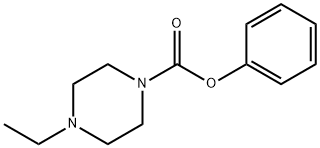 4-ETHYL-PIPERAZINE-1-CARBOXYLIC ACID PHENYL ESTER Structural