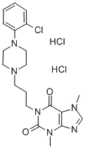 1-(3-(4-(o-Chlorophenyl)-1-piperazinyl)propyl)theobromine dihydrochlor ide