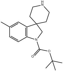 TERT-BUTYL 5-METHYLSPIRO[INDOLINE-3,4'-PIPERIDINE]-1-CARBOXYLATE