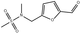 N-[(5-formyl-2-furyl)methyl]-N-methylmethanesulfonamide(SALTDATA: FREE) Structural