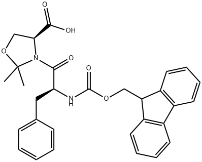 FMOC-PHE-SER(PSIME,MEPRO)-OH Structural