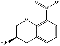 8-NITRO-CHROMAN-3-YLAMINE HYDROCHLORIDE Structural