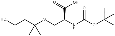 N-Boc-L-felinine Structural