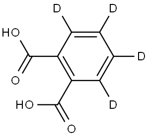 PHTHALIC ACID (RING-D4) Structural