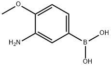 3-AMINO-4-METHOXYPHENYLBORONIC ACID Structural