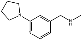 N-METHYL-1-(2-PYRROLIDIN-1-YLPYRIDIN-4-YL)METHYLAMINE 95