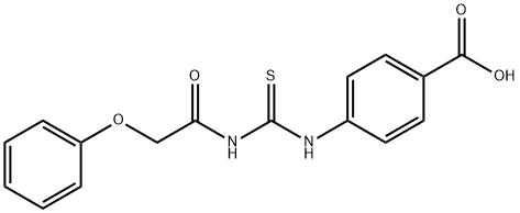 4-[[[(PHENOXYACETYL)AMINO]THIOXOMETHYL]AMINO]-BENZOIC ACID