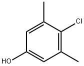 4-Chloro-3,5-dimethylphenol Structural