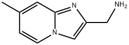 IMidazo[1,2-a]pyridine-2-MethanaMine, 7-Methyl- Structural