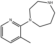 1-(3-METHYL-PYRIDIN-2-YL)-[1,4]DIAZEPANE Structural