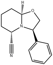 (-)-2-CYANO-6-PHENYLOXAZOLOPIPERIDINE