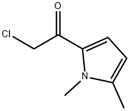 Ethanone, 2-chloro-1-(1,5-dimethyl-1H-pyrrol-2-yl)- (9CI) Structural