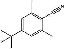 4-TERT-BUTYL-2,6-DIMETHYLBENZONITRILE Structural