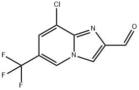 8-CHLORO-6-(TRIFLUOROMETHYL)IMIDAZO[1,2-A]PYRIDINE-2-CARBALDEHYDE