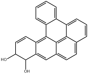 dibenzo(a,l)pyrene 11,12-dihydrodiol Structural