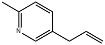 2-Methyl-5-(2-propenyl)-pyridine Structural