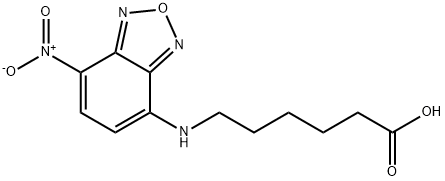 6-(7-NITRO-2,1,3-BENZOXADIAZOL-4-YLAMINO)HEXANOIC ACID Structural