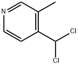 Pyridine, 4-(dichloromethyl)-3-methyl- (9CI) Structural