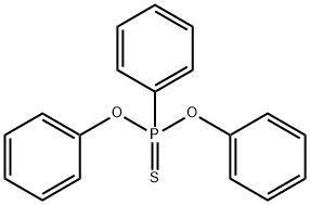 PHENYL-PHOSPHONOTHIOIC ACID DIPHENYL ESTER Structural