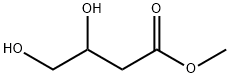 (R)-3,4-DIHYDROXY-BUTYRIC ACID METHYL ESTER Structural