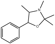 Oxazolidine, 2,2,3,4-tetramethyl-5-phenyl- Structural