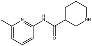 PIPERIDINE-3-CARBOXYLIC ACID (6-METHYL-PYRIDIN-2-YL)-AMIDE Structural