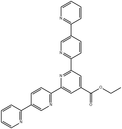 2,2':6',2'':6'',2''':6''',2''''-Quinquepyridine-4''-carboxylic acid ethyl ester