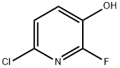 6-chloro-2-fluoro-3-hydroxypyridine Structural