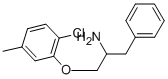 1-BENZYL-2-(2-CHLORO-5-METHYLPHENOXY)ETHYLAMINE Structural