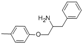 1-BENZYL-2-(4-METHYLPHENOXY)ETHYLAMINE Structural