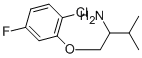 1-[(2-CHLORO-5-FLUOROPHENOXY)METHYL]-2-METHYLPROPYLAMINE