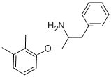 1-(2,3-DIMETHYLPHENOXY)-3-PHENYL-2-PROPANAMINE Structural