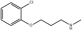 [3-(2-CHLORO-PHENOXY)-PROPYL]-METHYL-AMINE Structural