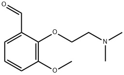 2-(2-DIMETHYLAMINO-ETHOXY)-3-METHOXY-BENZALDEHYDE Structural