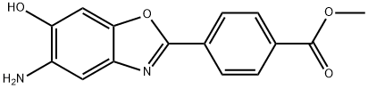 Methyl 4-(5'-amino-6'-hydroxylbenzoxazol-2-yl)benzate Structural