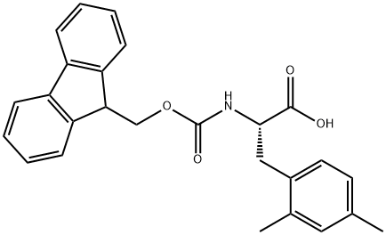 FMOC-DL-2,4-DIMETHYLPHENYLALANINE Structural