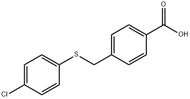 4-(4-CHLORO-PHENYLSULFANYLMETHYL)-BENZOIC ACID