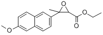 ETHYL 3-(6-METHOXY-2-NAPHTHYL)-3-METHYL GLYCIDATE Structural