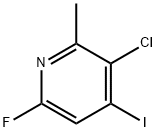 3-CHLORO-6-FLUORO-4-IODO-2-PICOLINE