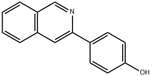 4-(Isoquinolin-3-yl)phenol Structural