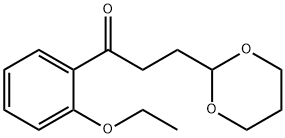 3-(1,3-DIOXAN-2-YL)-2'-ETHOXYPROPIOPHENONE Structural