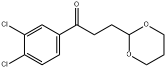 3',4'-DICHLORO-3-(1,3-DIOXAN-2-YL)-PROPIOPHENONE